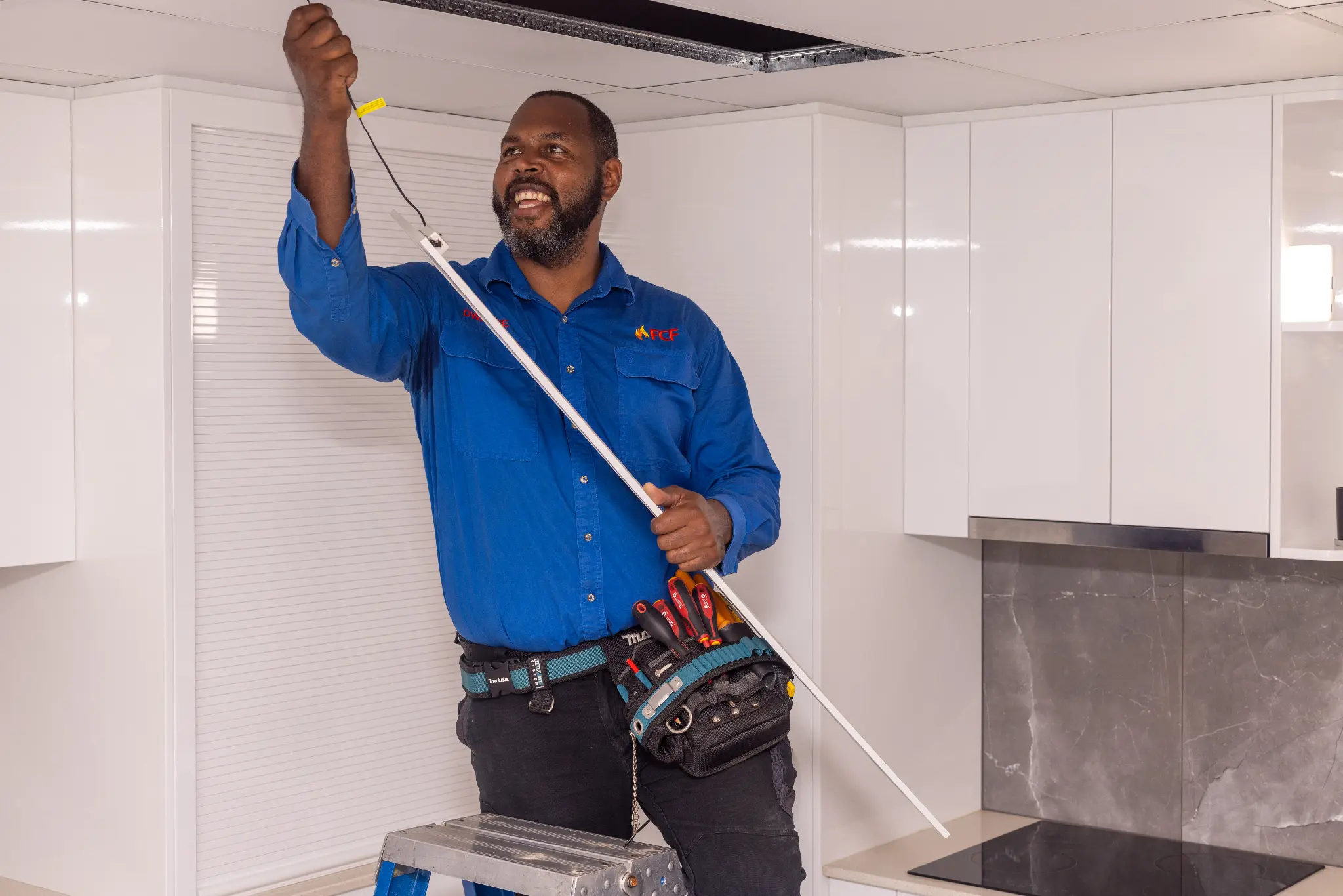 FCF ceiling work